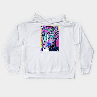 Abstract art Kids Hoodie